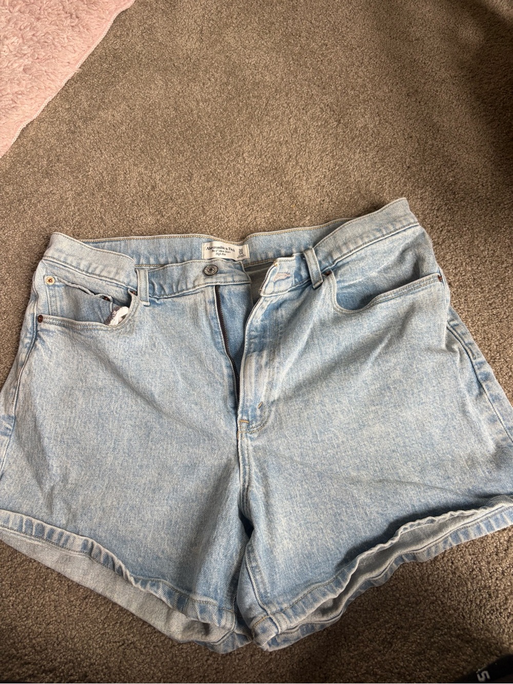 Light Blue Denim Women’s Shorts